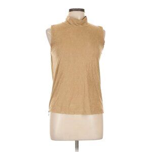 STELLA LUCE Faux Suede Sleeveless Top
